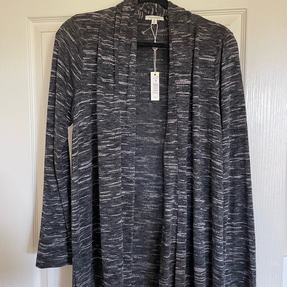 Max studio long cardigan M